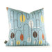 Aequorea Carnival Pillow in Cornflower