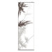 Morning Glory Prairie Slat in Rust and Charcoal 3