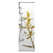 Morning Glory Wildflower Slat in Silver and Olive 3