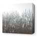 Field Grass Stretched Wall Art in Artic Sky