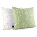Pussy Willows Throw Pillow in Celery