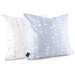 Pussy Willows Throw Pillow in Ice