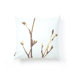Axis Throw Pillow in Aqua
