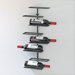 8 Bottle Wall Mounted Wine Rack