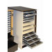 Infinity Mobile Device Cart with 10 Drawers and 3 Adjustable Shelves