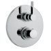 J14 Bath Series Thermostatic Valve Body with Diverter and Trim