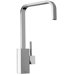 J25 Kitchen Series Single Hole Kitchen Faucet with Swivel Ribbon Spout