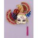 Fanning Headdress Venetian Mask