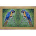 Coastal Blue Macaw Door Mat
