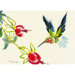Garden Hummingbird Outdoor Wall Hanging