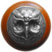 Great Outdoors Wise Owl Wood Knob