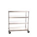 Four Shelf Queen Mary Mobile Shelving Unit