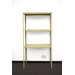 Industrial Three Shelf Retractable Shelving Unit