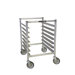 W Series Knock Down End Load Half Size Sheet Pan Rack