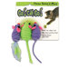 Go! Cat! Go! Three Twined Mice Cat Toy