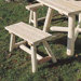 24'' Wood Picnic Bench