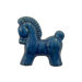 12" Black Ceramic Horse Statue