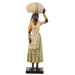 20.5" Light Brown Resin Statue