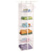 Clear Vinyl Maxi Rack 6-Shelf Sweater Bag