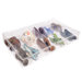 Peva Storage 16 Pair Divided Cell Underbed Shoe Chest