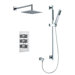 Kuatro Rectangle Shower Set
