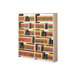 Snap-Together Open Shelving Steel 7-Shelf Closed Starter Set