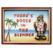 Booze in The Blender Wall Sign