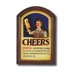 Hand-Carved Cheers Sign