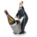 Butler in Black Tuxedo Wine Holder