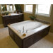 Designer Ovation 72" W X 42" D Bath Tub with Combo System
