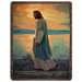 Walk with Me Verse Tapestry Throw