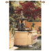 Tranquil Fountain Tapestry