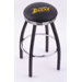 National Hocky League Single Ring Swivel Barstool with Chrome Solid Base 