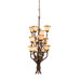 Ponderosa 12 Light Chandelier
