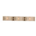 Cirrus Three Light Bath Vanity in Satin Nickel