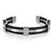Stainless Steel Cable Cuff Bracelet
