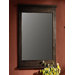 24" Vanity Mirror in Light Walnut