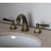 Widespread Bathroom Faucet with Double Handles