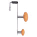 Over-The-Panel Double Adjustable Coat Hook