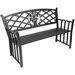 Bouquet Metal Garden Bench
