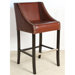 Dublin Bonded Leather Barstool in British Tan