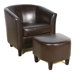 Preston Chair and Ottoman