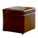 T-Stitch Cube Ottoman