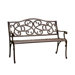 Vine Aluminum Garden Bench