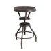 Lucian Iron Top Adjustable Barstool