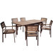 Laguna 7 Piece Frame Outdoor Dining Set