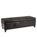Fillmore Tufted Leather Storage Ottoman