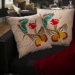 Embroidered Butterfly Pillow (Set of 2)