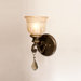 Norwalk One Light Wall Sconce in Bronze Umber