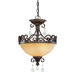 Englewood 2 Light Semi Flush Mount